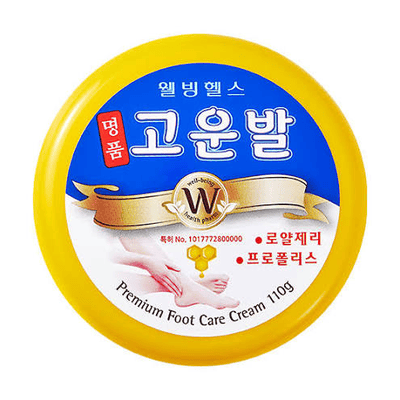 웰빙헬스 명품 고운발 풋크림 110g