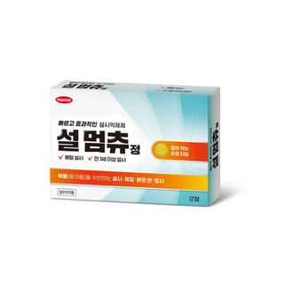 설멈츄정 12정