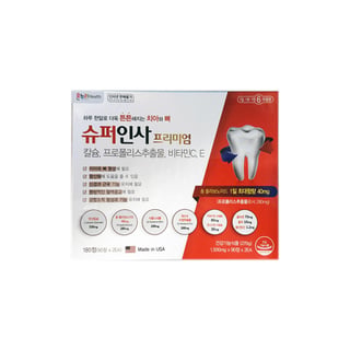 슈퍼인사 프리미엄 1500mg 180정