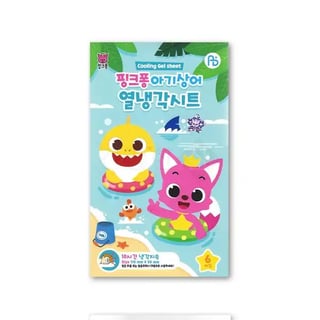 핑크퐁 아기상어 열냉각시트 6매입