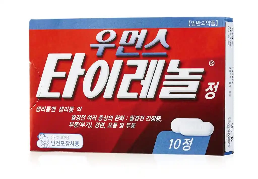 우먼스 타이레놀정 10정