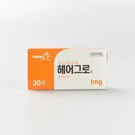 헤어그로정 1mg 30정