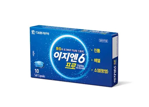 이지엔6프로 연질캡슐 10캡슐