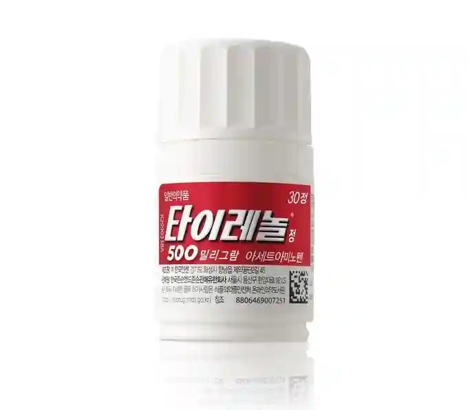 타이레놀정 500mg 30정