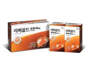 리버골드파워 350mg 120캡슐