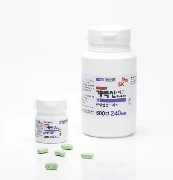 기넥신 에프정 240mg 30정