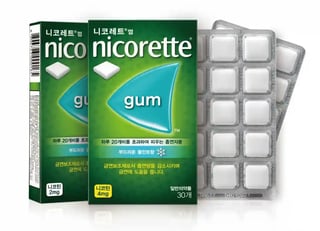 니코레트껌 2mg 쿨민트향 30개