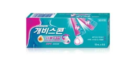 개비스콘 더블액션 현탁액 10ml 4포