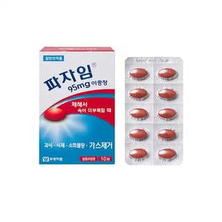 파자임 95mg 이중정 10정