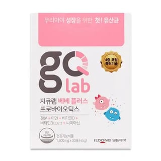 지큐랩 베베 플러스 프로바이오틱스 30포