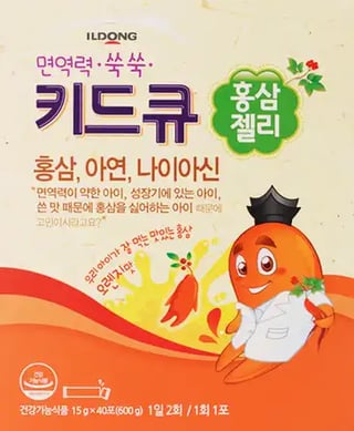 키드큐 홍삼젤리 15g 40포