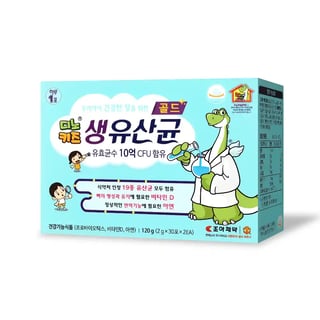 디노키즈 생유산균 골드 2g 60포
