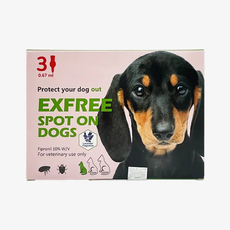 엑스프리 스팟 온 독액 소형견 2~10kg 3ea