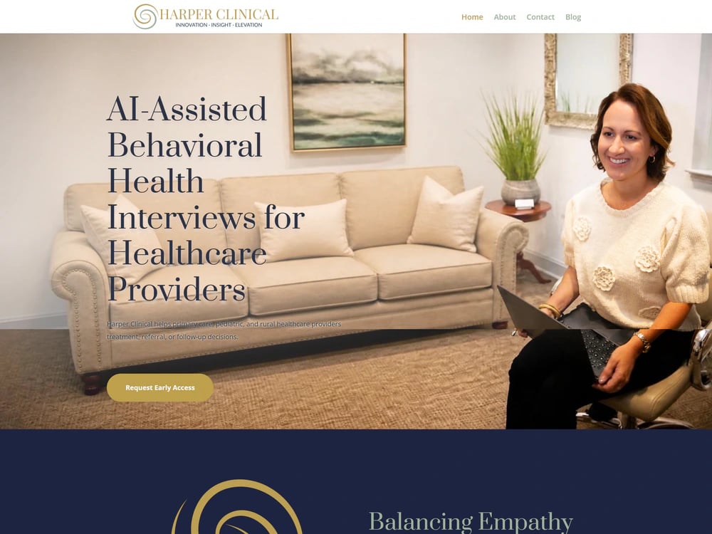 Harper Clinical — Website designed and built by Digital DP