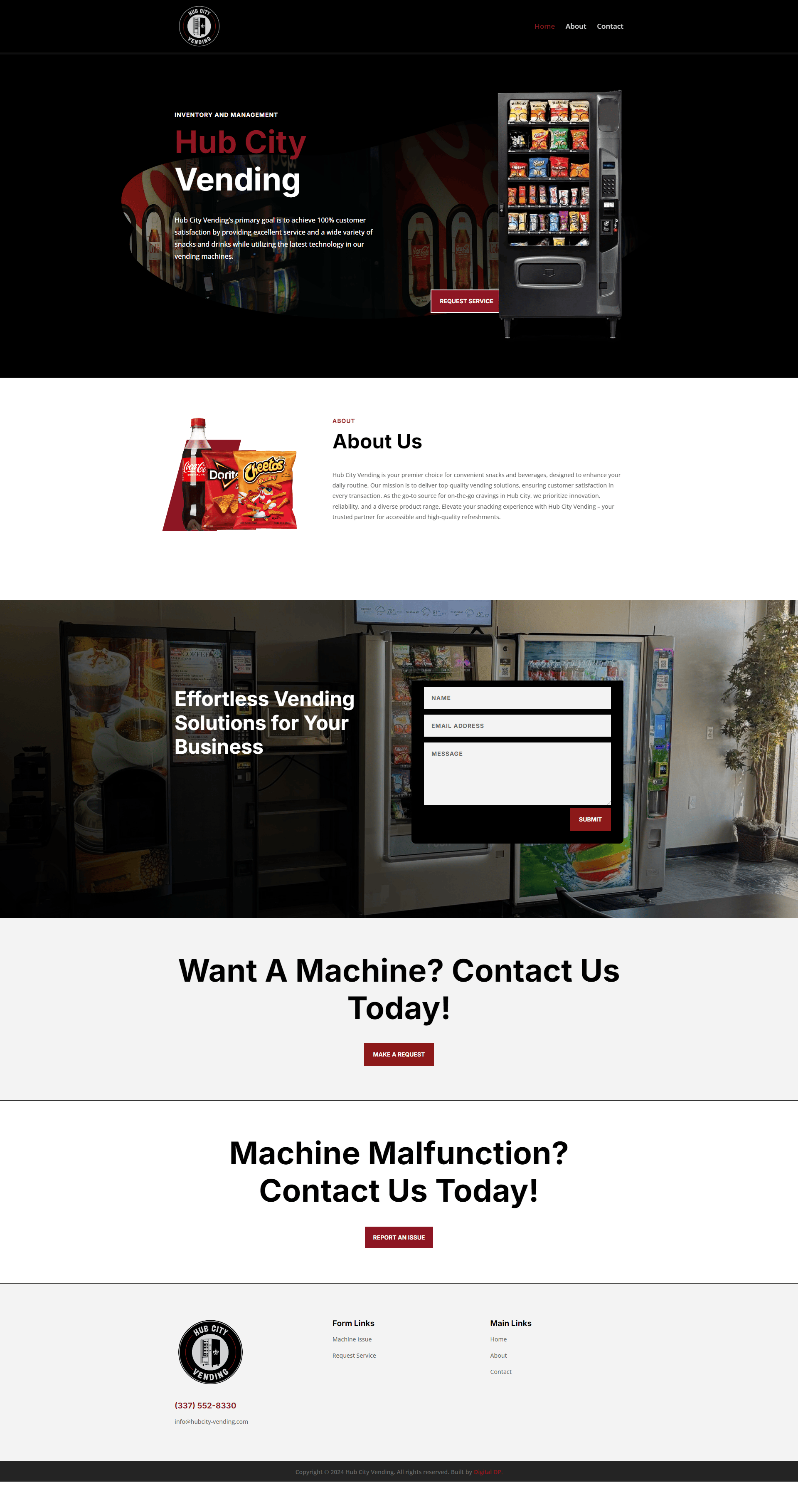 Hub City Vending — Home