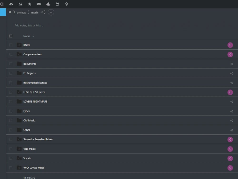 DP Cloud Storage — Web App designed and built by Digital DP
