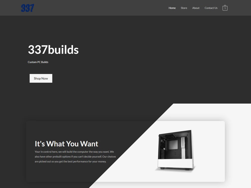 337Builds — Website designed and built by Digital DP