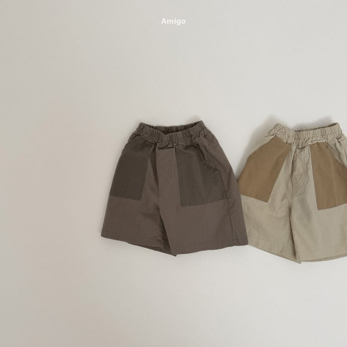兩色拼接長褲 第 1 張商品縮圖