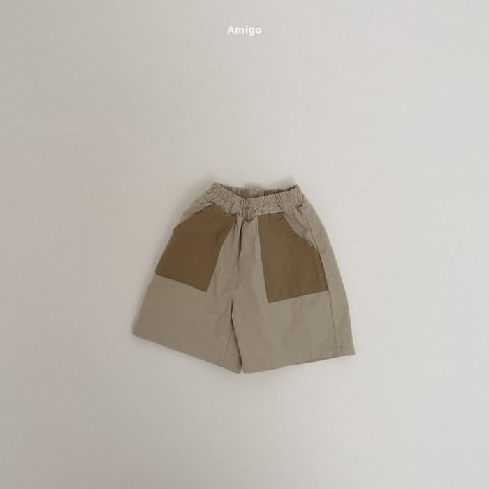 兩色拼接長褲 第 9 張商品圖