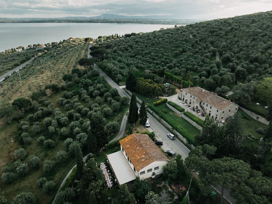 Agriturismo La Dogana - Country Farmhouse wedding venue in Passignano sul Trasimeno, Umbria