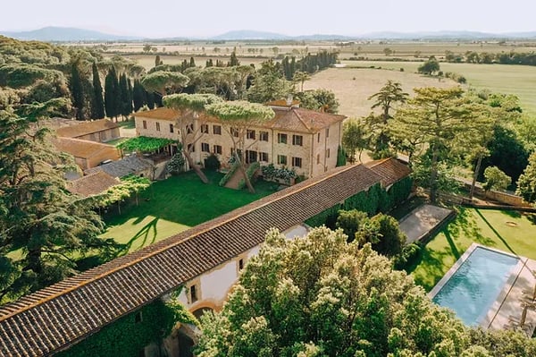 La Pescaia Resort — 19th-century estate among olive groves and centuries-old pines in the Tuscan Maremma