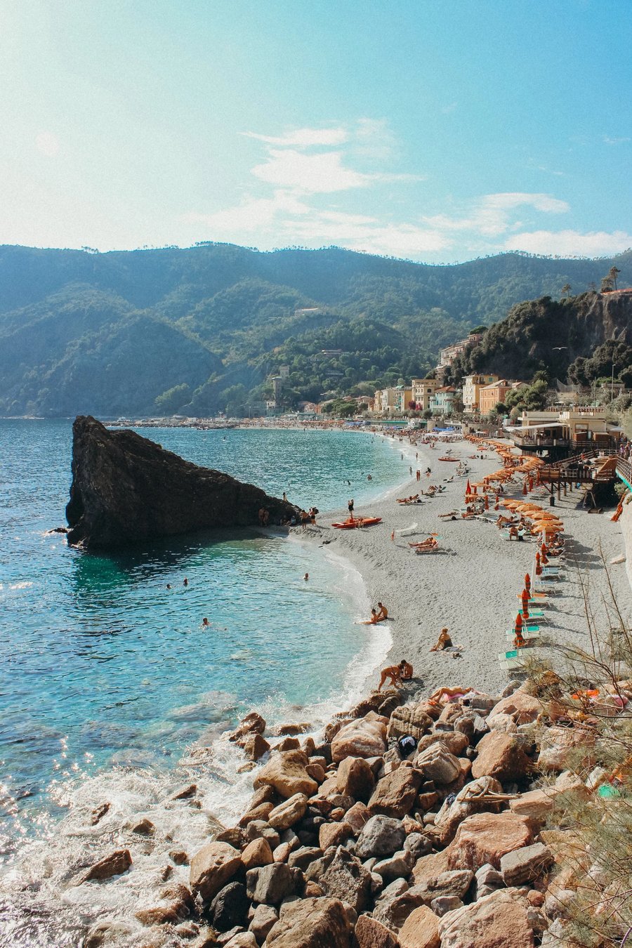 Italian coastal road winding along cliffs with sea views