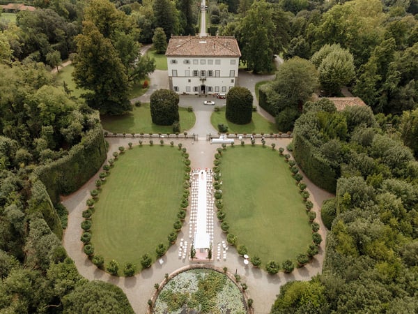 Villa Grabau, wedding venue in Lucca, Tuscany