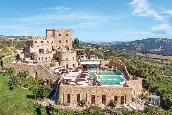 Castello di Velona, wedding venue in Montalcino, Tuscany