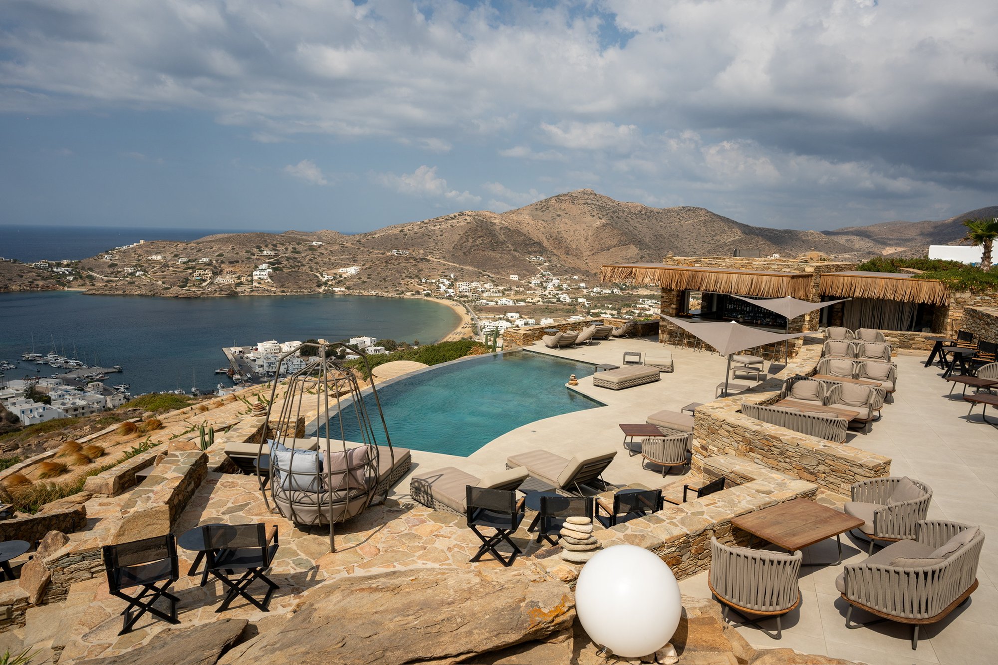 Alma wedding venue in Chora, Ios