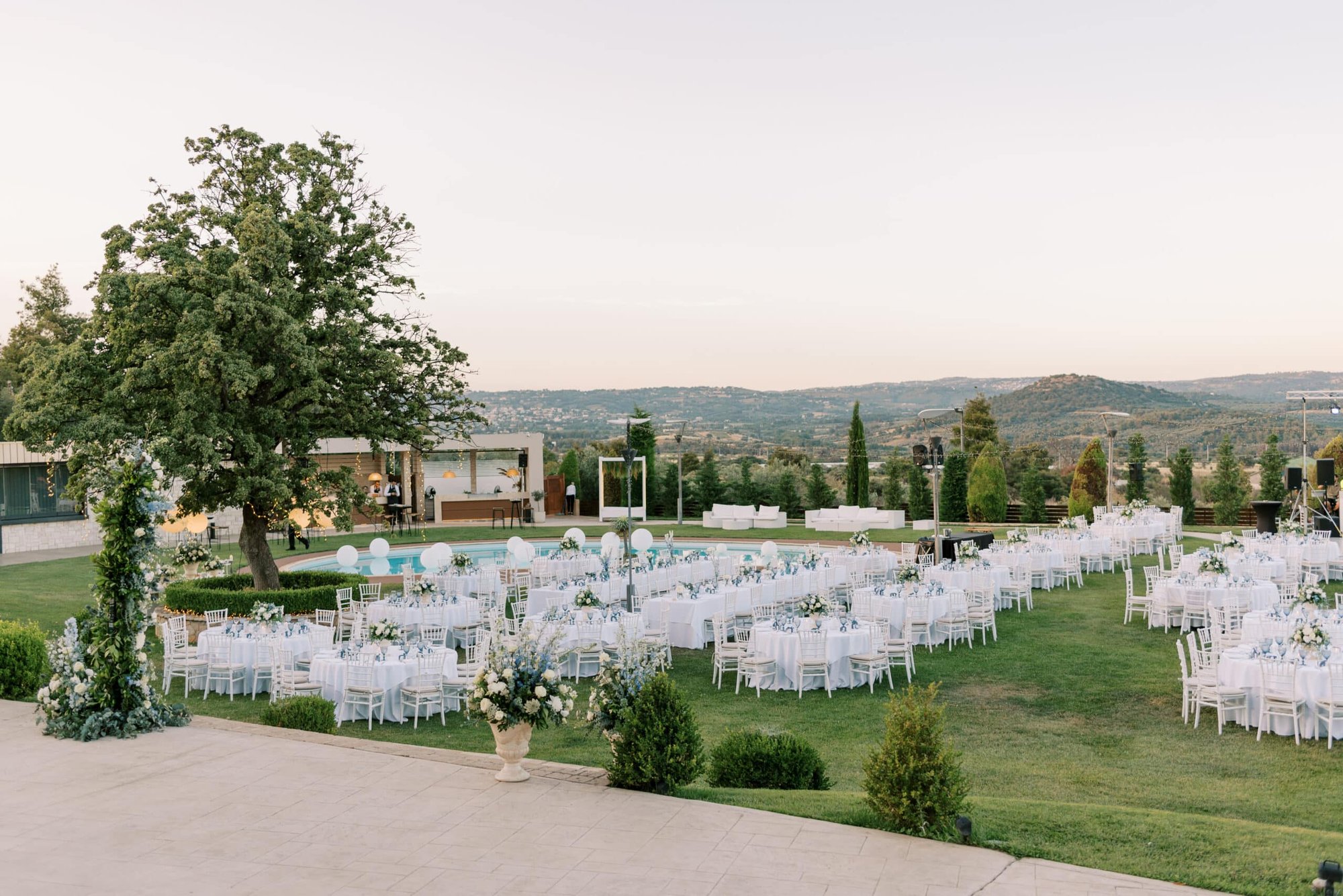 Alsos Nimfon wedding venue in Marathonas, Athens