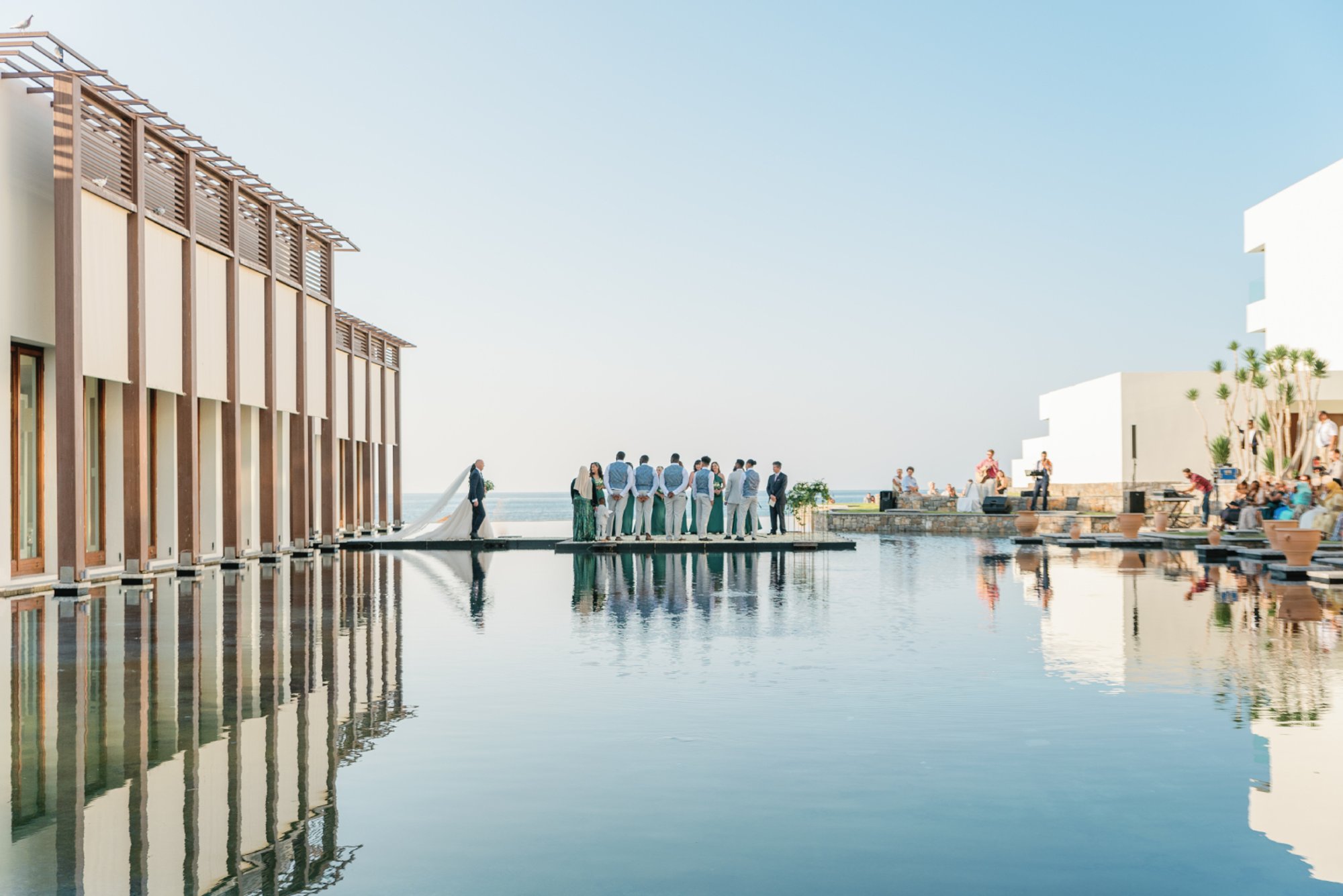 Amirandes, A Grecotel Resort To Live wedding venue in Heraklion, Crete