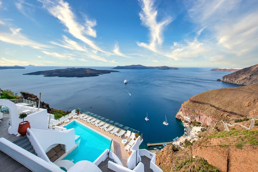 Athina Luxury Suites — wedding venue in Fira, Santorini
