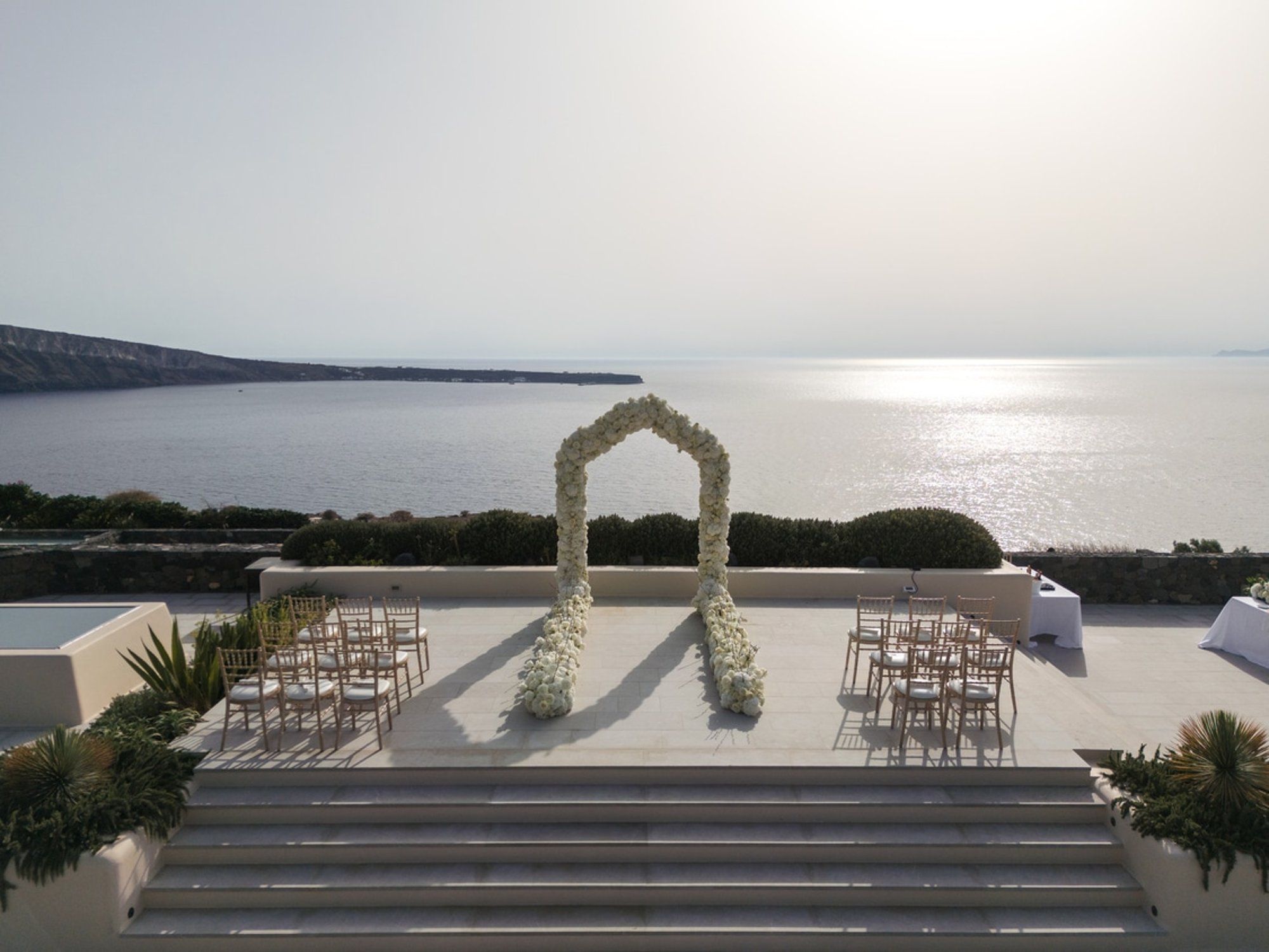 Canaves Epitome wedding venue in Oia, Santorini