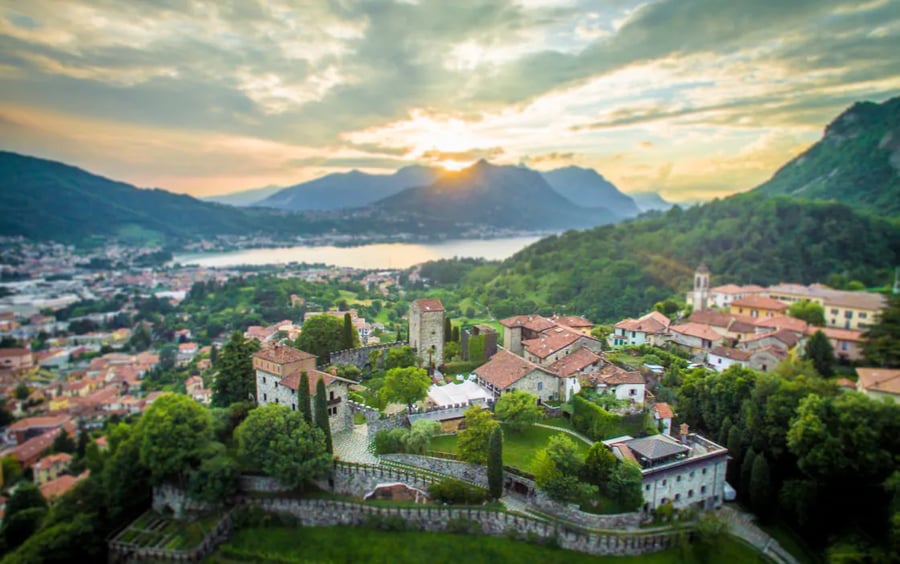 Castello di Rossino - Historic Castle wedding venue in Lake Como