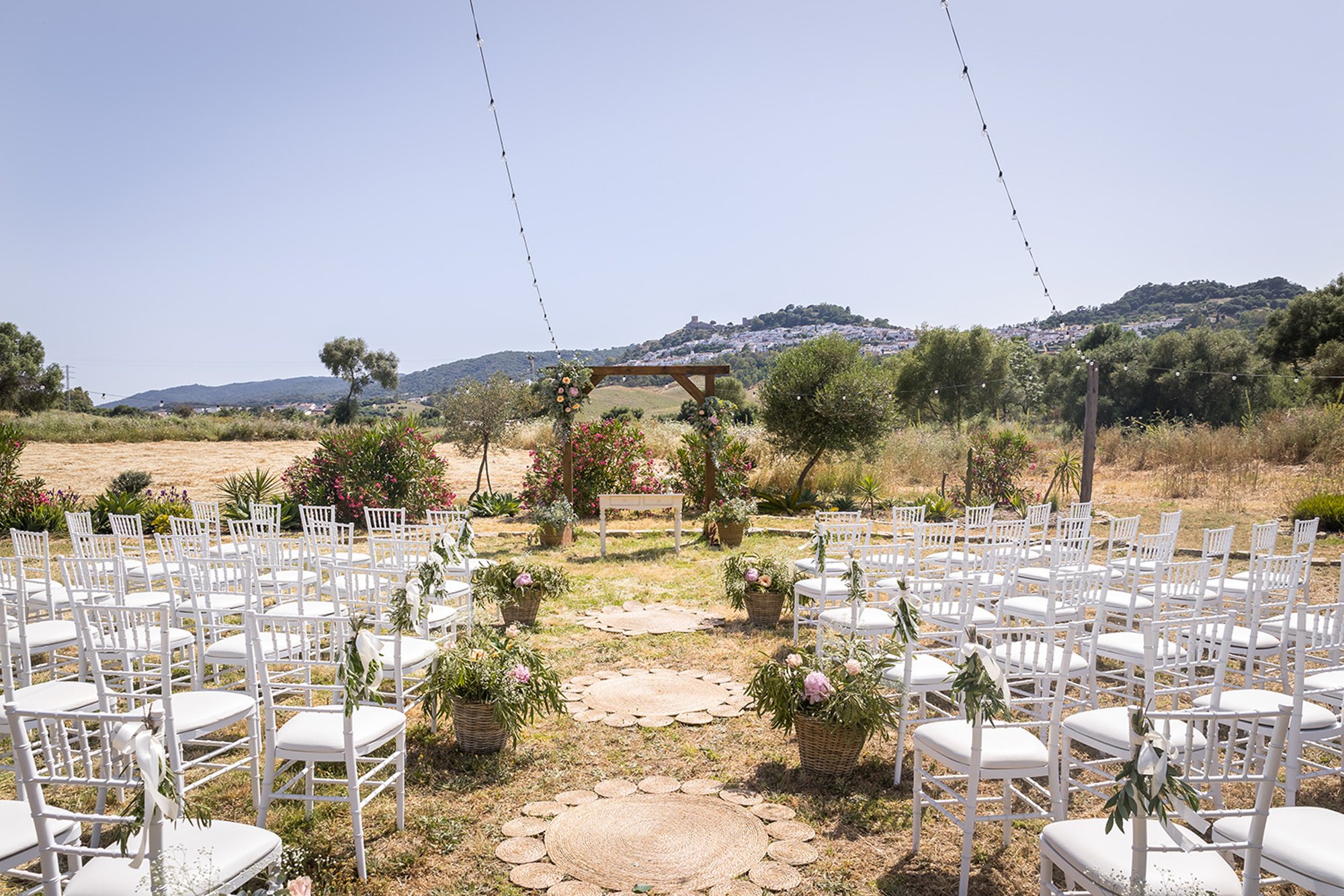 Cortijo Roman wedding venue in Jimena de la Frontera, Andalusia