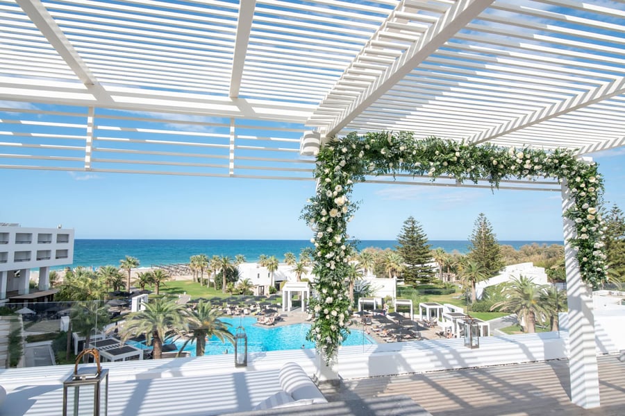 Creta Palace, A Grecotel resort to live — wedding venue in Rethymno, Crete