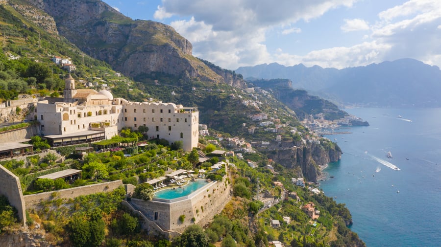 Monastero Santa Rosa - Clifftop Monastery wedding venue in Conca dei Marini, Amalfi Coast