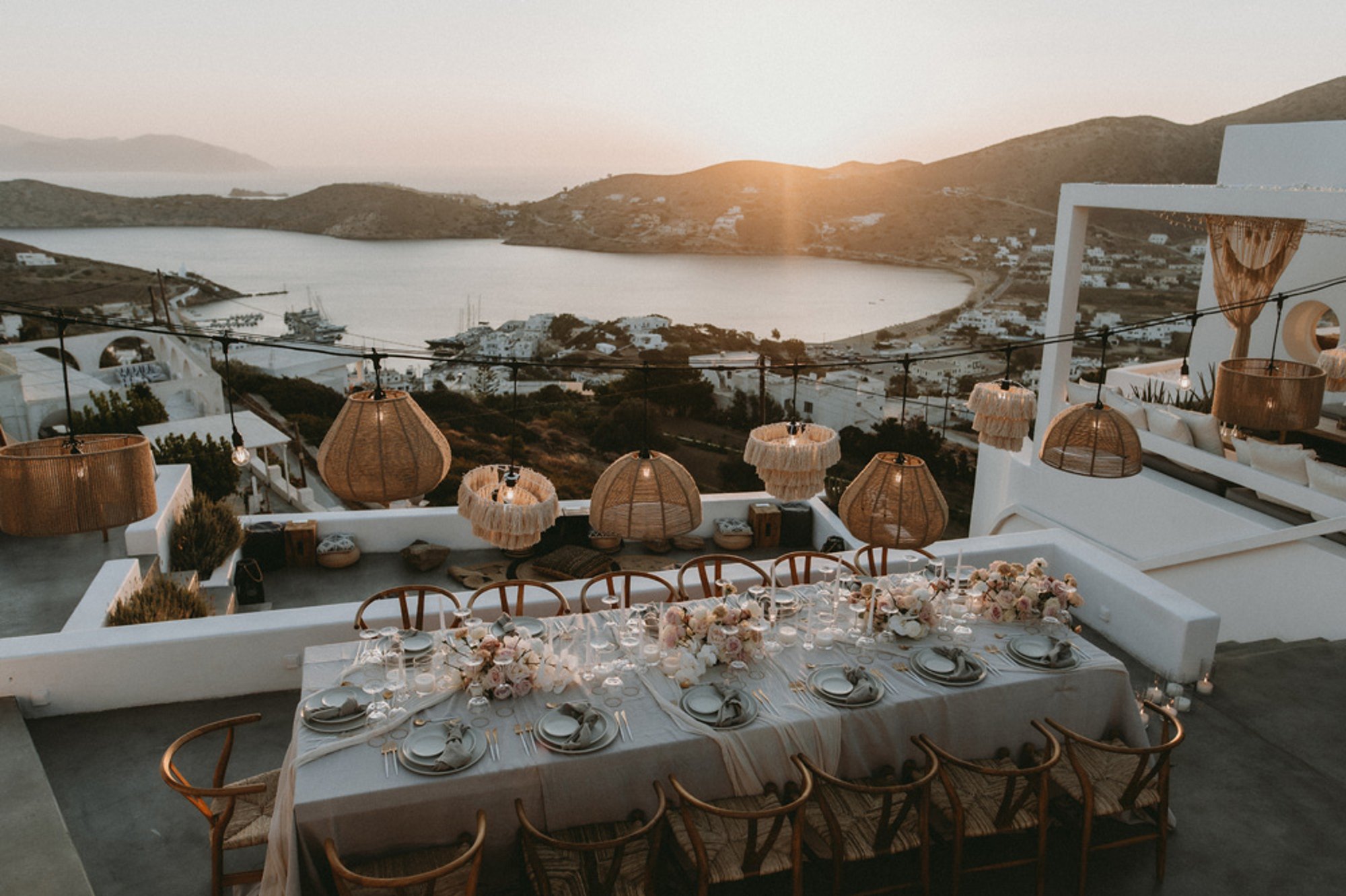 Ios Club wedding venue in Chora, Ios