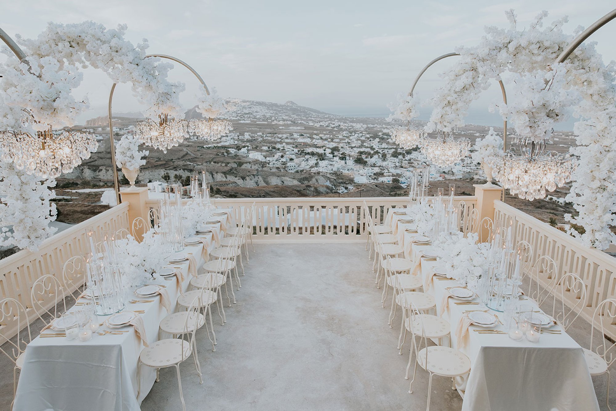 Madame Sousou wedding venue in Santorini, Santorini