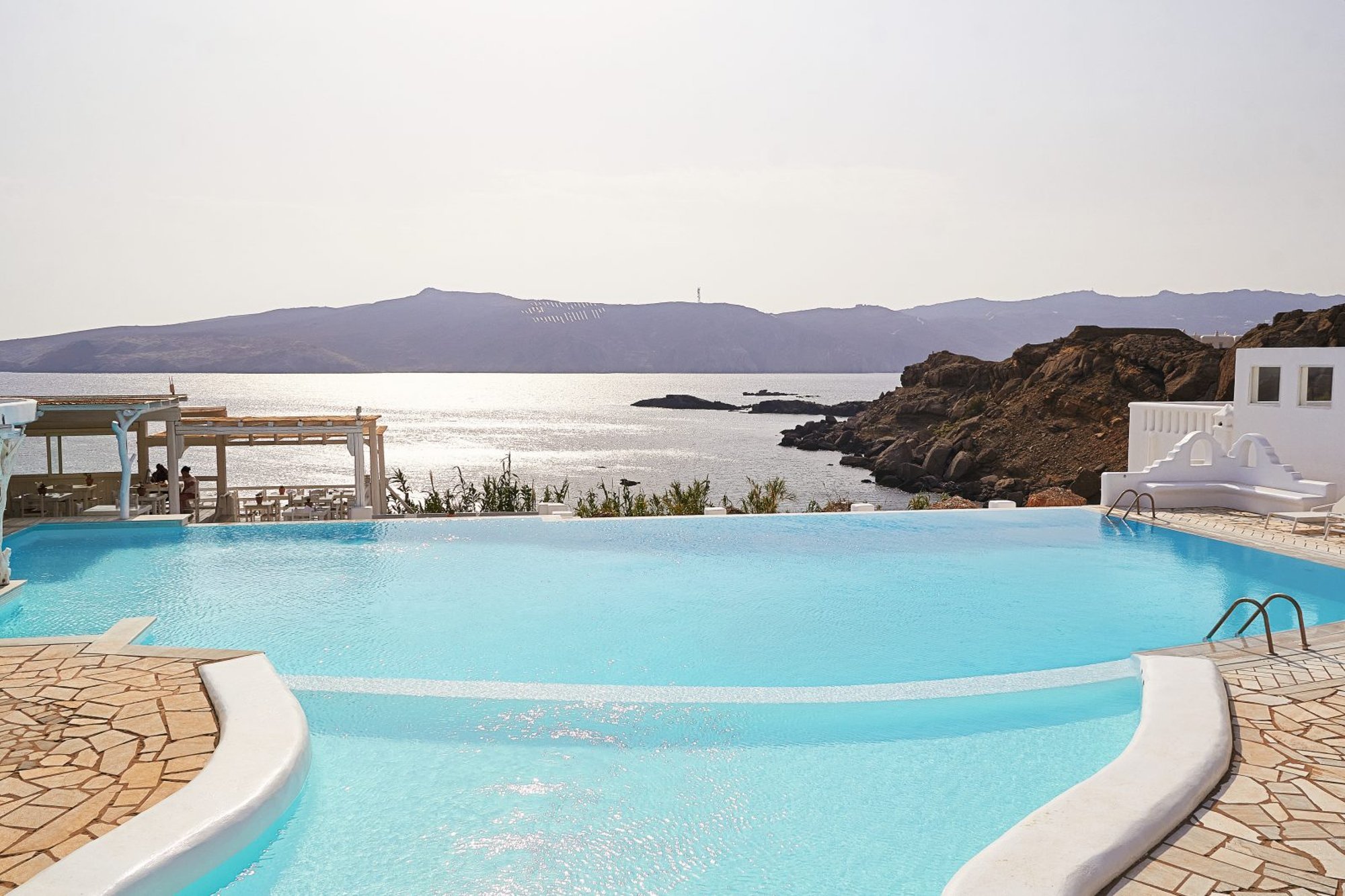 Grecotel Mykonos Lolita wedding venue in Agios Sostis, Mykonos