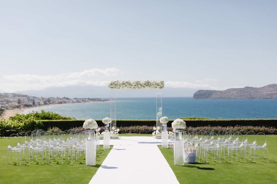 Sea View by En Kipo — wedding venue in Stalos, Crete