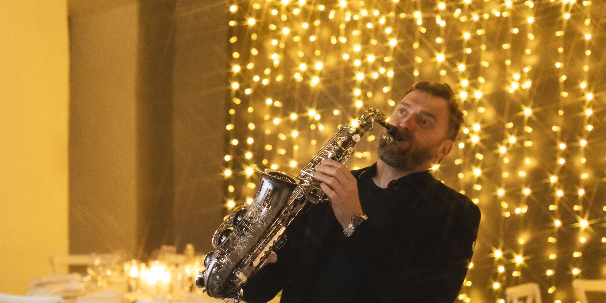 Tomaž Nedoh — Saxophonist for Italian weddings