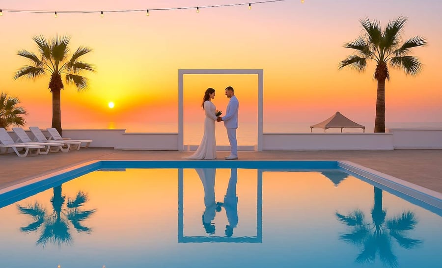 Thalasses Villas — wedding venue in Rethymno, Crete