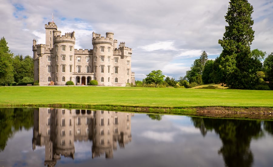 Cluny Castle, Aberdeenshire, Scotland — wedding venue in Sauchen, Scotland