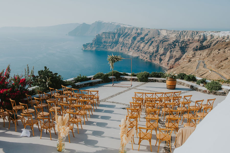 Venetsanos Winery — wedding venue in Athinios, Santorini