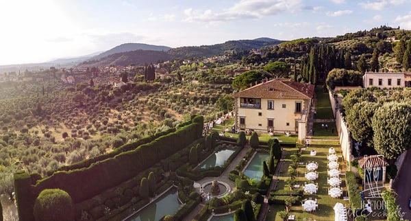 Villa Gamberaia, wedding venue in Settignano, Tuscany