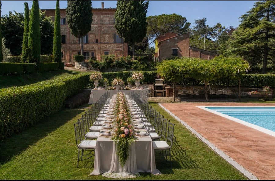 Villa Il Poggiolino wedding venue in Lucignano, Tuscany — photo 7