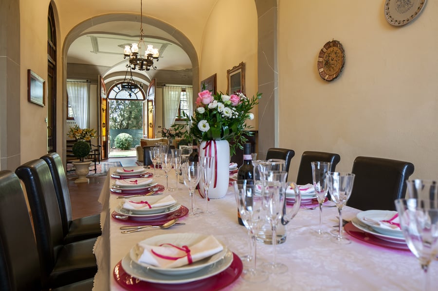 Villa Il Poggiolino wedding venue in Lucignano, Tuscany — photo 13