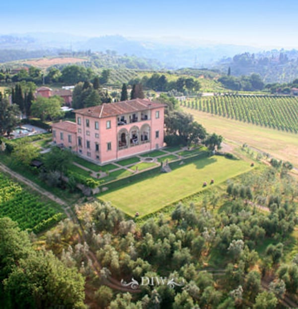 Villa Mangiacane, wedding venue in San Casciano, Tuscany