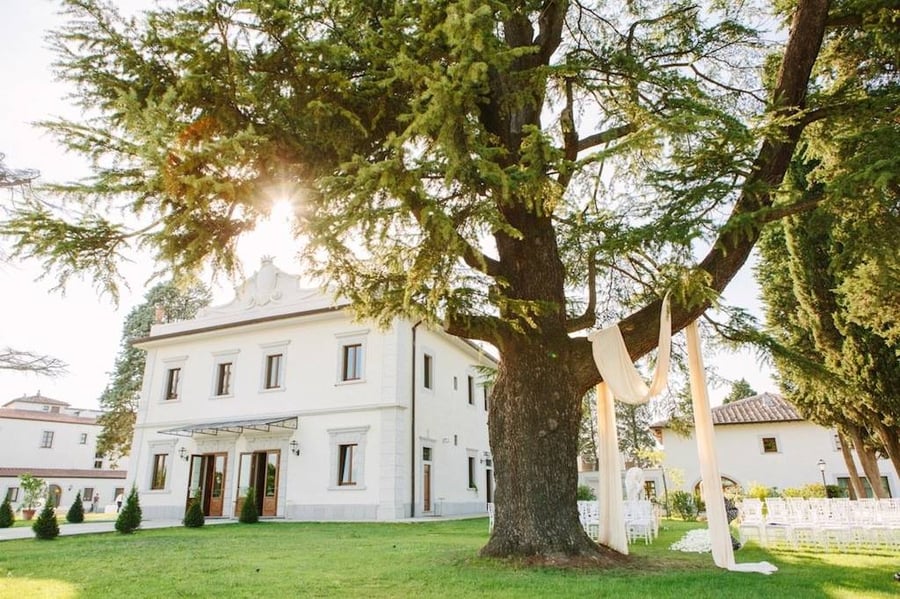 Villa Tolomei - Private Villa wedding venue in Florence, Tuscany